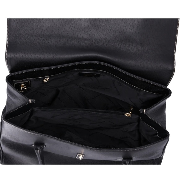 *AUTHENTIC* Salvatore Ferragamo Leather Tote - Picture 8 of 9